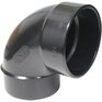 CANPLAS 4" Spigot x 4" Hub ABS 90 Degree Street Elbow