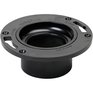 CANPLAS 4" x 3" ABS Adjustable Toilet Flange, with Hub End