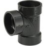 CANPLAS 1-1/2" Hub x Hub x Hub ABS Sanitary Tee