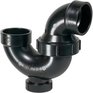 CANPLAS 1-1/2" Hub x Hub ABS PermOseal P-Trap with Cleanout & Union Connection