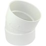 CANPLAS 4" Hub x Hub 22.5 Degree PVC Sewer Elbow