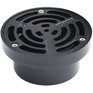 WATERLINE PRODUCTS 3" ABS Utility Floor Drain - with Ductile Iron Grate