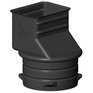SOLENO 4" Corrugated Downspout Adapter