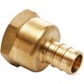 WATERLINE PRODUCTS 1/2" PEX x 1/2" FPT Brass Adapter