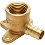 WATERLINE PRODUCTS 1/2" PEX x 1/2" FPT Brass 90 Degree Drop Ear Elbow