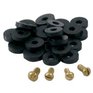 MOEN Flat Faucet Washers - Assorted Sizes, 20 Pack