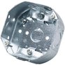 Iberville 1-1/2" Octagon Electrical Wiring Box - Metal