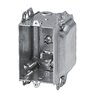 IBERVILLE 3" Gangable Switch Box with Extended Sides for External Nailing