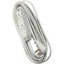 POWER EXTENDER 3 Outlet Angled Plug Indoor Extension Cord - Almond, 3m