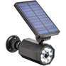 BELL & HOWELL Bionic Spotlight Solar Powered 8 LED Motion Detector Security Light - Black