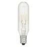 15W 145 Volt T6 Candelabra Base Clear Exit Sign Light Bulb