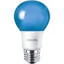 PHILIPS 8W A19 Medium Base Non-Dimmable Blue LED Light Bulb