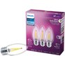 PHILIPS 40W Ultra Definition Chandelier Daylight E26 Base Dimmable LED Light Bulbs - 3 Pack