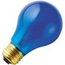 OSRAM SYLVANIA 25W A19 Medium Base Blue Light Bulb