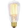 GLOBE ELECTRIC 60W S60 Medium Base Tinted Vintage Edison Light Bulb