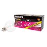 PHILIPS DuraMax 40W G25 Medium Base Clear Globe Light Bulbs - 3 Pack
