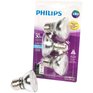 PHILIPS 6W PAR16 Medium Base Daylight Dimmable LED Light Bulbs - 3 Pack