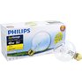 PHILIPS 40W G25 Medium Base Clear Dimmable Halogen Light Bulbs - 3 Pack