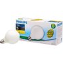 PHILIPS 40W G25 Medium Base Soft White Dimmable Halogen Light Bulbs - 3 Pack