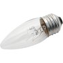 REACTOR 25W B10 Medium Base Clear Chandelier Light Bulbs - 6 Pack