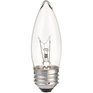 REACTOR 40W B10 Medium Base Clear Chandelier Light Bulbs - 6 Pack