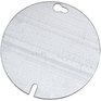 Iberville Round Blank Receptacle Cover