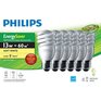 PHILIPS 13W Medium Base Soft White Mini Twister CFL Bulbs - 6 Pack