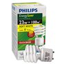 PHILIPS 23W Spiral GU24 Base Soft White CFL Bulb