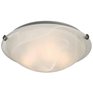 Galaxy Ofelia Three Light Flush Mount Light Fixture