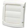 DUNDAS-JAFINE 4" White Louvered Vent Cap