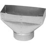 IMPERIAL MANUFACTURING 3-1/4" x 10" x 5" Universal Boot Duct