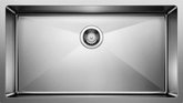 BLANCO 401518 QUATRUS R15 U 1 BOWL SUPER SINGLE UNDERMOUNT SINK - STAINLESS