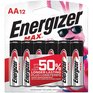 Energizer Max Alkaline AA Batteries - 12 Pack