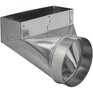 IMPERIAL MANUFACTURING 3-1/4" x 10" x 6" Angle Boot Duct