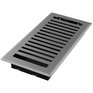 IMPERIAL MANUFACTURING 4" x 10" Montezuma Grey Granite Floor Register