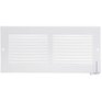 IMPERIAL MANUFACTURING 10" x 4" White Sidewall Grille