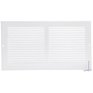 IMPERIAL MANUFACTURING 6" x 12" White Sidewall Grille