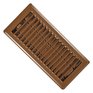 IMPERIAL Floor Diffuser, Brown 4 X 12"