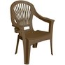 Adams Big Easy Resin Hi-Back Stacking Chair