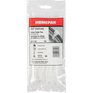 HOME PAK 100 Pack 5-3/8" Natural Cable Ties