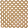 8' x 1/2" Diagonal Cedar Lattice