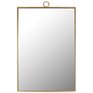 Gold Plain Mirror