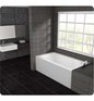 Oceania PU6030 Pure 59 3/4" Customizable Alcove Rectangular Bathtub