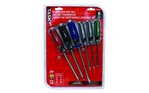 Task 6 Piece Acetate Hard Grip Screwdriver Set - Clamshell