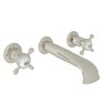 Wall Mount 3-Hole Concealed Faucet