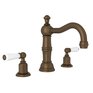 Edwardian Column Spout Widespread Faucet