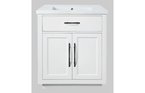 Ultima 30" Vanity - White - Ceramic Top